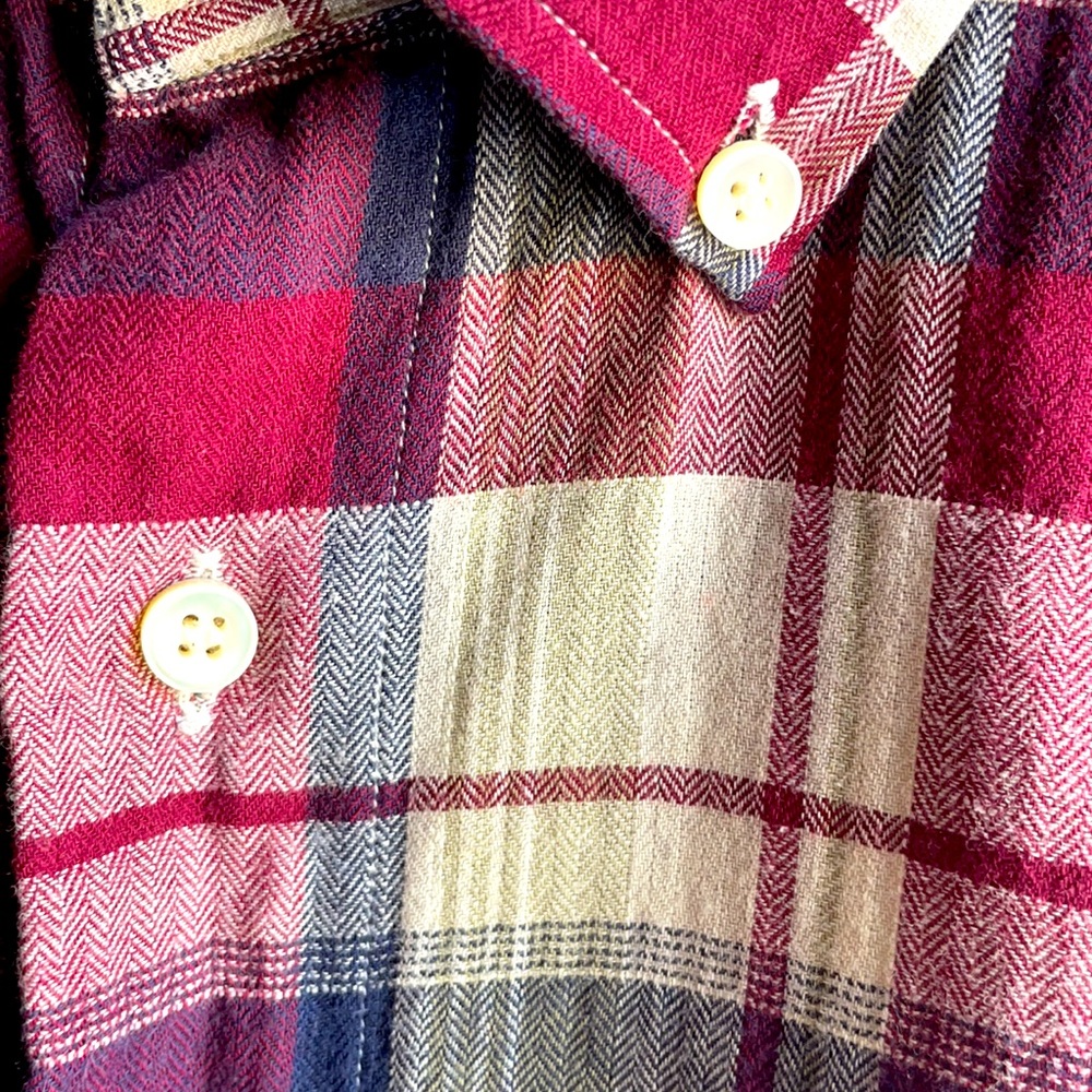 Boglioli Long-Sleeve Plaid Button Down - Picture 3 of 6